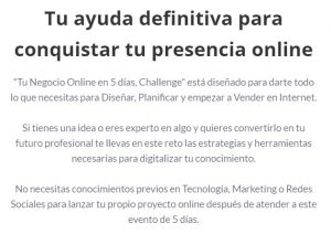 A quién puede interesar este curso de expande tu negocio Challenge de Sebastian Mencia