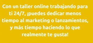 Contenido del Taller Online Clientes Constantes