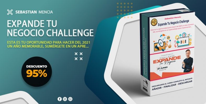 descargar Curso Expande Tu Negocio Challenge – Sebastian Mencia