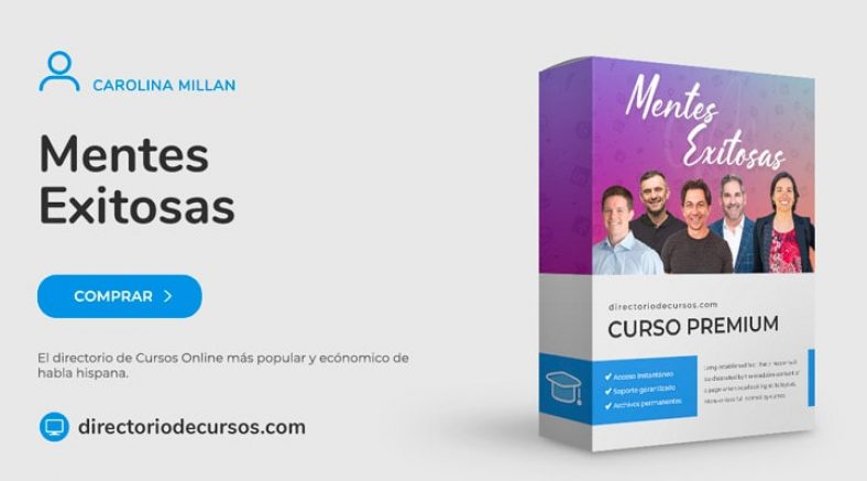 descargar Curso Mentes Exitosas con Carolina Millan