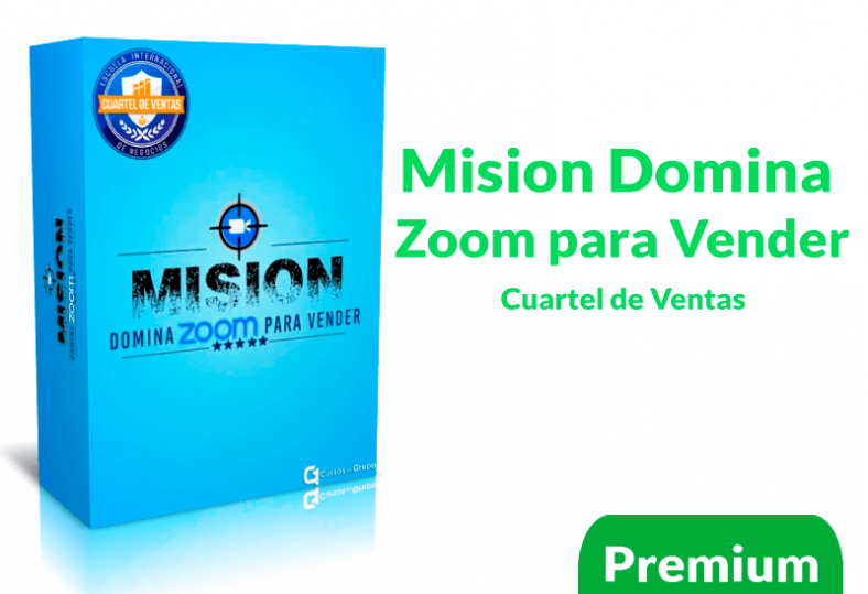 Curso Mision Domina Zoom para Vender