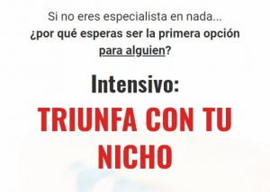 Contenido del Curso Triunfa con tu Nicho de Marian Gamboa