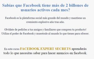 Ventajas del curso Facebook Experts