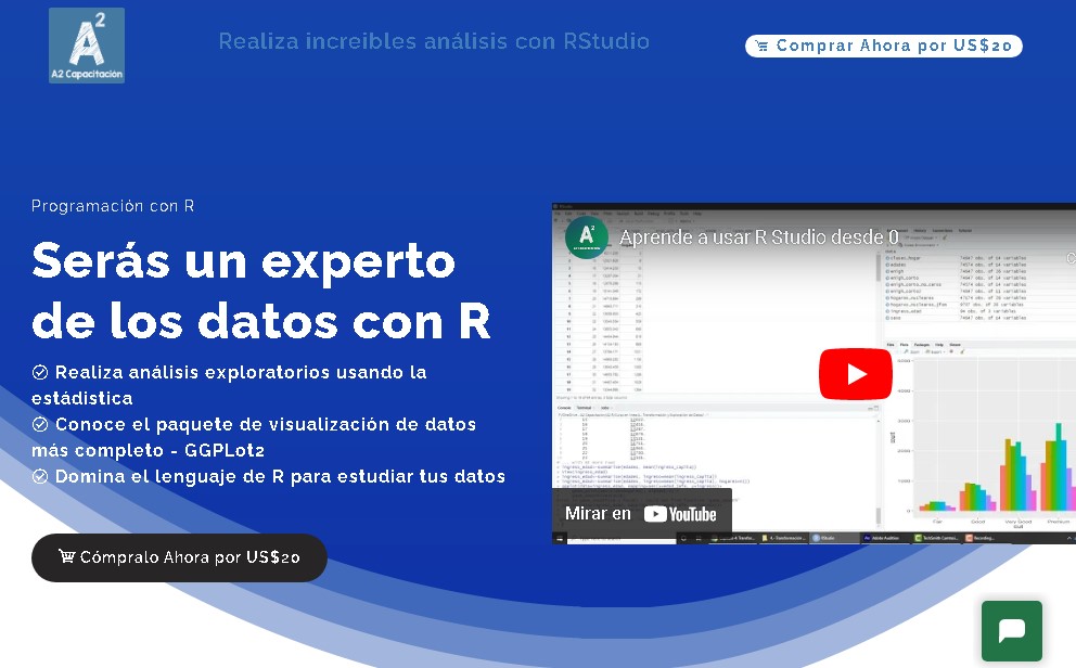 Curso de R y R Studio – A2 Capacitacion - udemin